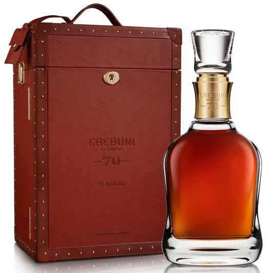 ARARAT Erebuni 70 Armenian Brandy – 70-Year-Old Limited Edition in luxury gift box and decanter