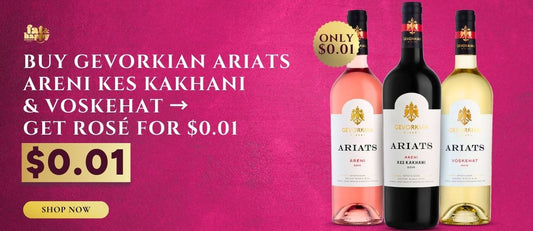 Gevorkian Ariats Bundle – Areni Kes Kakhani + Voskehat + Rosé ($0.01)
