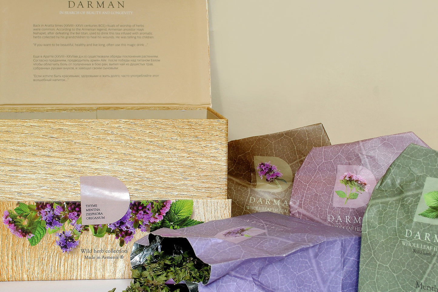 Darman Whole Leaf Herbal Tea “Wild Herbal Collection”