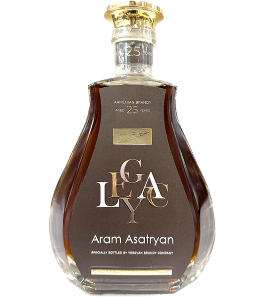 LEGACY BY ARAM ASATRYAN BRANDY ARMENIA 25YR 700ML