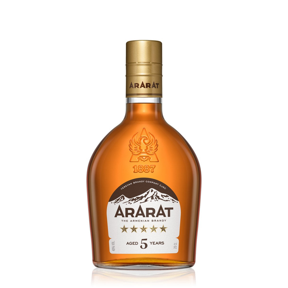 ARARAT 5-Star Armenian Brandy aged 5 years – 200ml bottle